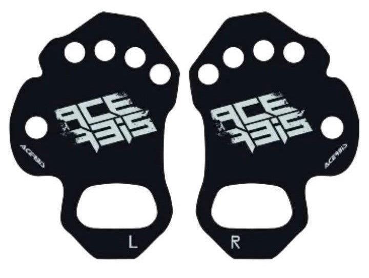 Acerbis Palm Saver Hand Protectors – Anti-Blister Guards In Blue (S/M/L/XL)