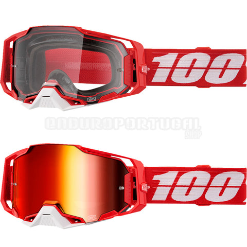 Óculos 100% ARMEGA C-BAD 2024 (com Lente espelhada: 113,25€)