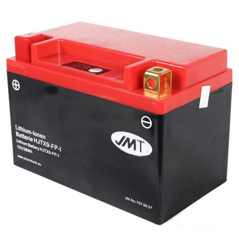 Bateria HJTX9-FP LITIO JMT IÓN-LITIO com indicador de carga (YTX9-BS / YTR9-BS)