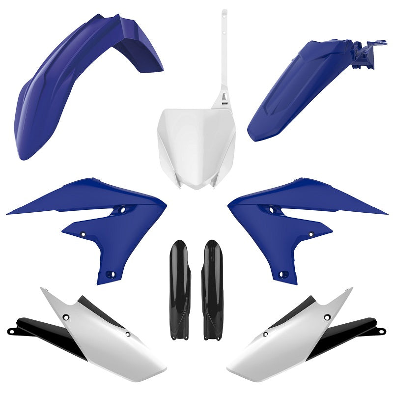 Polisport Yamaha Plastic Kit YZF 250 2019 - 2022 YZF 450 2018 - 22, All Blue main image 1