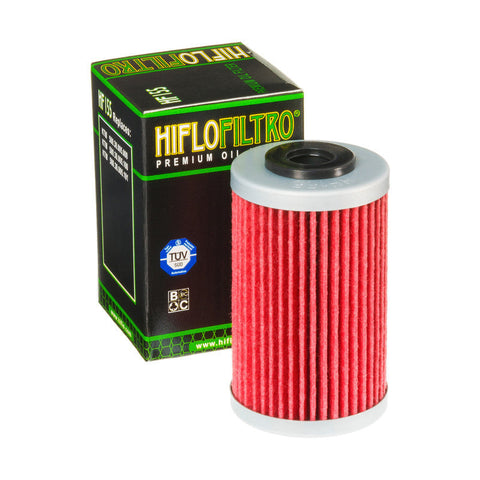 Filtro de Óleo HIFLOFILTRO HF155 KTM EXC-F 250 RACING 03-06 - 1º Filtro