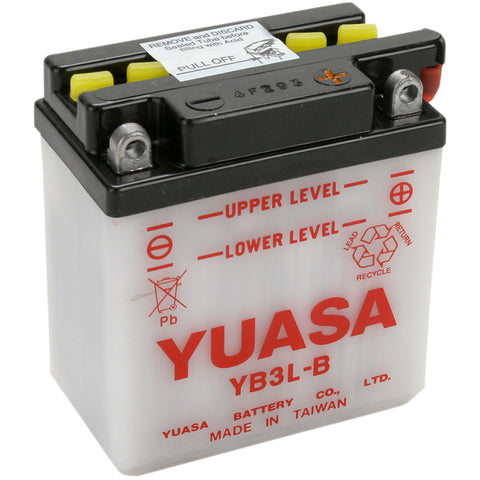 Bateria YUASA YB3L-B YAMAHA DTR 125 88-05, XT 350 85-00 (sem ácido de bateria)