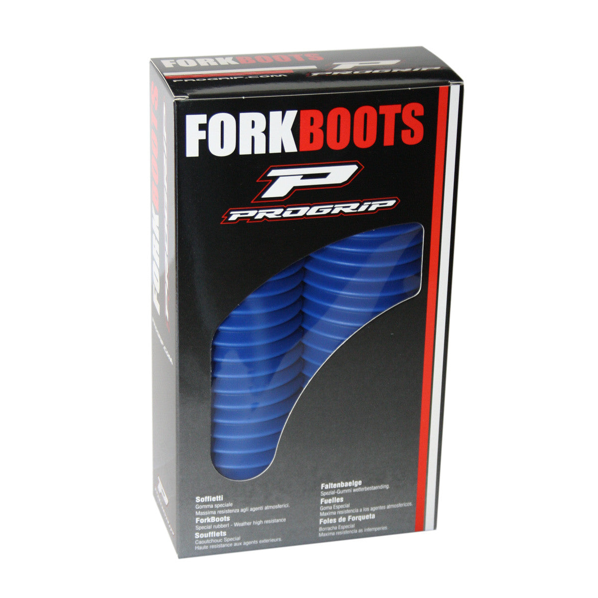 Soufflets De Fourche Progrip 2510 Noir – Diamètre 42/45 Mm – Protection Fourche Moto 30 Cm