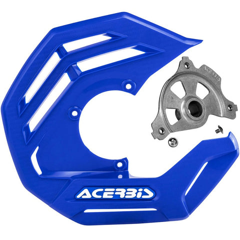 Protecção de Disco ACERBIS X-FUTURE SHERCO FACTORY 18-24, SE-R/SEF-R 19-23 Azul (com suporte) - Ver modelos