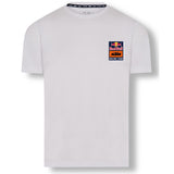 T-shirt RED BULL KTM RACING TEAM BACKPRINT 2022 Branco