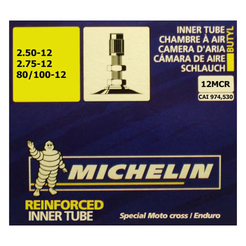 Câmara de Ar Michelin Reforçada TR4 MCR12 (80/100-12)