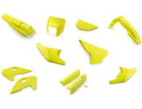 Kit de Plásticos Original HUSQVARNA TE 150/250/300 24-25, FE 250/350/450/501 24-25 Amarelo Flúor
