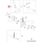 Kit Pistão GAS GAS EC 250 21-23, MC 250 22-23 - Tamanho 1