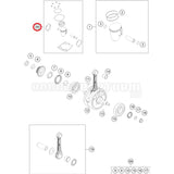 Kit Pistão KTM EXC 250 TPI 19-23, SX 250 19-22 - Tamanho 2