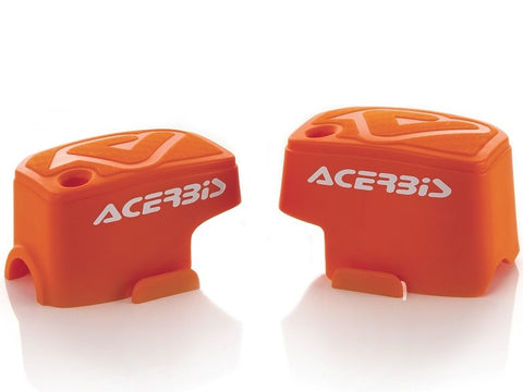 Tampas de Bomba de Travão + Embraiagem Brembo ACERBIS Laranja
