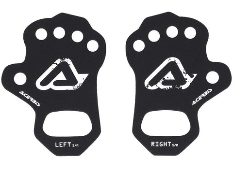Protecções de Mãos ACERBIS PALMINO Preto/Branco