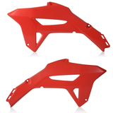 Tampas de Radiador/Depósito ACERBIS para HONDA CRF 250R 22-24, CRF 450R 21-24 Vermelho