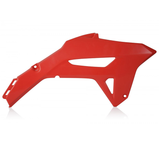 Tampas de Radiador/Depósito ACERBIS para HONDA CRF 250R 22-24, CRF 450R 21-24 Vermelho