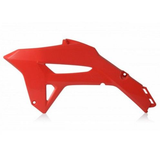 Tampas de Radiador/Depósito ACERBIS para HONDA CRF 250R 22-24, CRF 450R 21-24 Vermelho