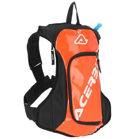 Mochila de Hidratação ACERBIS ACQUA LOGO Laranja/Branco 2 Litros 1