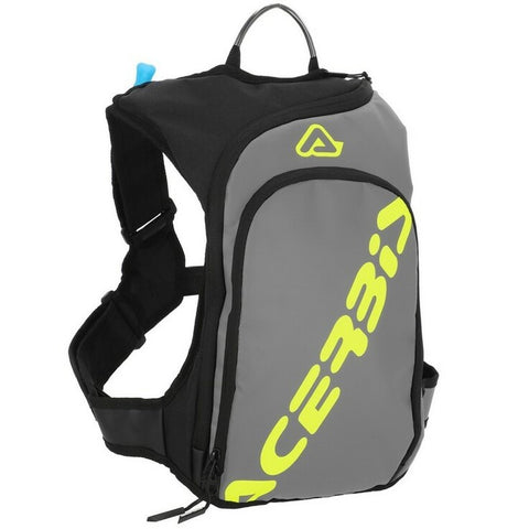 Mochila de Hidratação ACERBIS SATHER LOGO Preto/Cinza 2 Litros 1