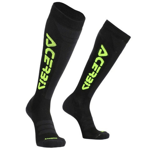 Meias ACERBIS MX WINTER Preto/Amarelo 1
