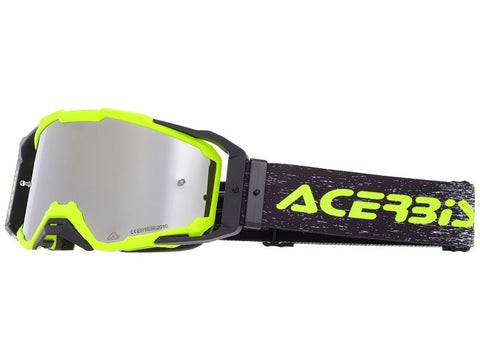 Óculos ACERBIS VITRION Amarelo Flúor/Preto Lente Espelhada 1