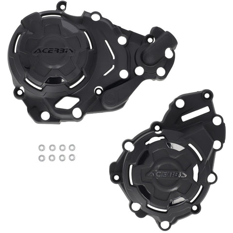 Kit Protecções de Motor ACERBIS X-POWER CF Moto 450 MT 24-26 Preto 1