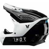 Capacete THOR FLEET STORM BLACK/WHITE 2025