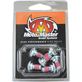 Kit de 6 Parafusos Disco de Travão Traseiro MOTO-MASTER M6x13mm KAWASAKI KX 65 00-03, KX 85 01-24