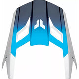 Pala para Capacete THOR FLEET Branco/Azul Marinho 2025