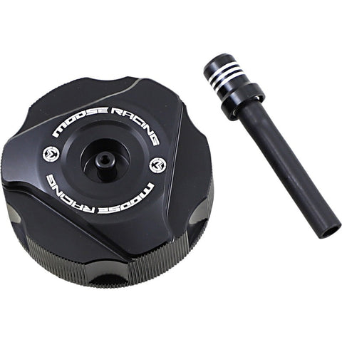 Tampão de Depósito MOOSE RACING Alumínio RIEJU MR 250/300 20-26 Preto
