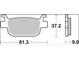 Pastilhas de Travão de Trás BREMBO 07064 2