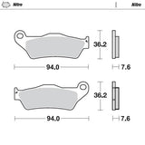 Pastilhas Travão Frente MOTO-MASTER OFFROAD NITRO GAS GAS MC 85 21-26