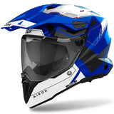 Capacete AIROH COMMANDER 2 REVEAL Azul Gloss