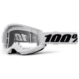 Óculos 100% STRATA 2 WHITE 2024 (com Lente espelhada: 40,90€)