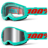Óculos 100% STRATA 2 MAUPITI 2024 (com Lente espelhada: 40,90€)