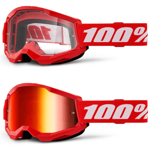 Óculos 100% STRATA 2 RED 2024 (com Lente espelhada: 40,90€)