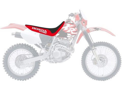 Capa de Assento BLACKBIRD HONDA XR 250R/400R 96-04 Preto/Vermelho