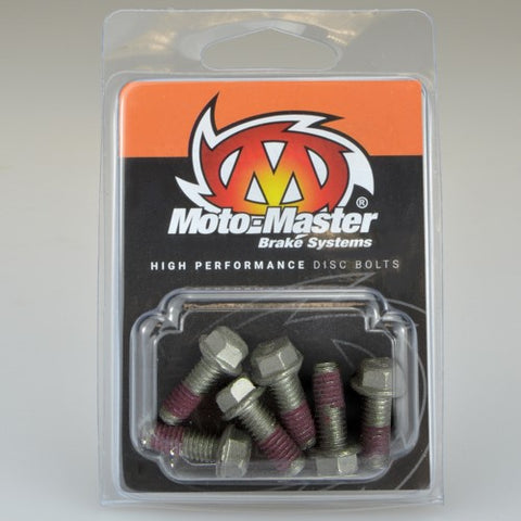 Kit de 6 Parafusos Disco de Travão Dianteiro MOTO-MASTER M6x16mm HONDA CR 125/250/500 92-94, XR 250/400/600/650 (todos os anos)