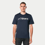 T-shirt ALPINESTARS BLAZE 2.0 CSF Navy/White/Grey