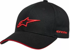 Boné ALPINESTARS ROSTRUM Preto/Vermelho