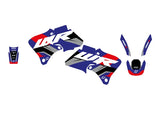 Kit de autocolantes BLACKBIRD DREAM 4 YAMAHA WR 400/426F 98-02, WR 250F 01-02