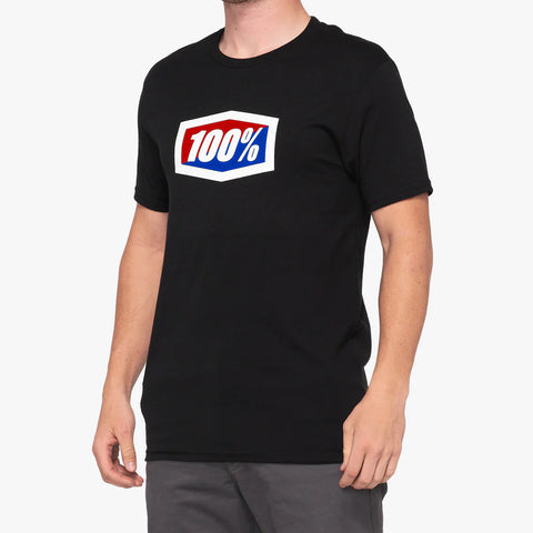 T-shirt 100% OFFICIAL Preto