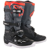 Botas ALPINESTARS TECH 7S Preto/Cinzento Escuro/Vermelho Flúor 2026