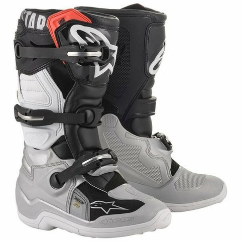 Botas ALPINESTARS TECH 7S Preto/Prata/Branco 2026