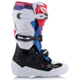Botas ALPINESTARS TECH 7S Branco/Preto/Arco-íris 2026 3