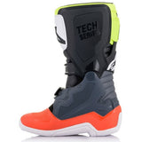 Botas ALPINESTARS TECH 7S Cinzento Escuro/Vermelho Flúor/Amarelo Flúor 2026 2