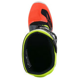 Botas ALPINESTARS TECH 7S Cinzento Escuro/Vermelho Flúor/Amarelo Flúor 2026 5