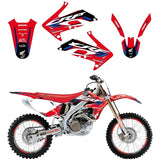 Kit de Autocolantes BLACKBIRD DREAM 5 HONDA CRF 450R 05-08