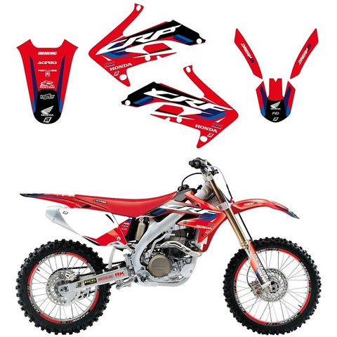 Kit de Autocolantes BLACKBIRD DREAM 5 HONDA CRF 450R 05-08