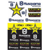 Folha de Autocolantes FACTORY EFFEX HUSQVARNA RACING