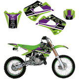 Kit de Autocolantes BLACKBIRD DREAM 5 KAWASAKI KX 85 01-13 1