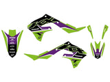 Kit de Autocolantes BLACKBIRD DREAM 5 KAWASAKI KX 250F 21-24, KX 450F 19-23 1