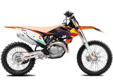 Kit de Autocolantes BLACKBIRD RÉPLICA FACTORY MXGP 2025 KTM SX/SX-F 19-22, EXC/EXC-F 20-23 1